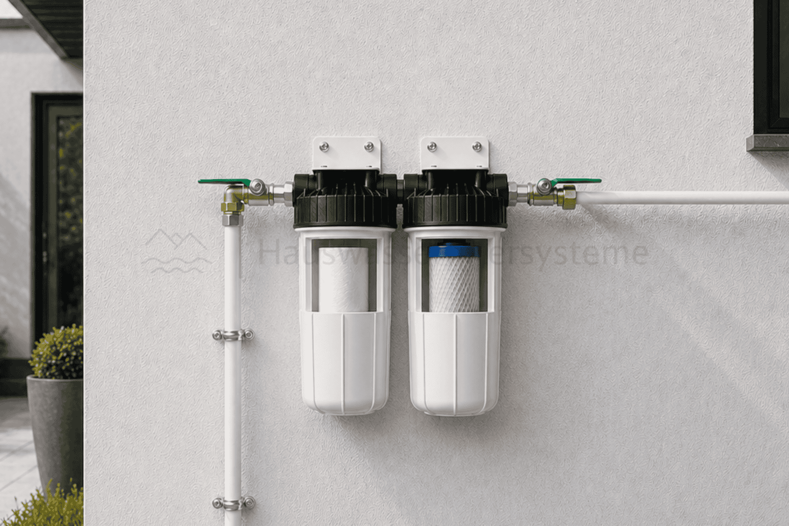 Brunnenwasser Filter System für Haus & Garten – Vorfilter und Aktivkohlefilter – Bild 3