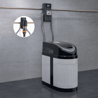 SYR LEX Plus 10SL Connect Enthärtungsanlage | Wasserenthärter mit Leckageschutz | Für Hauswasser