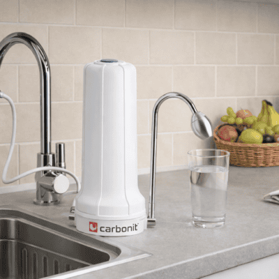 Carbonit Sanuno Vital Wasserfilter - gefiltertes Wasser mit Vitalisierung