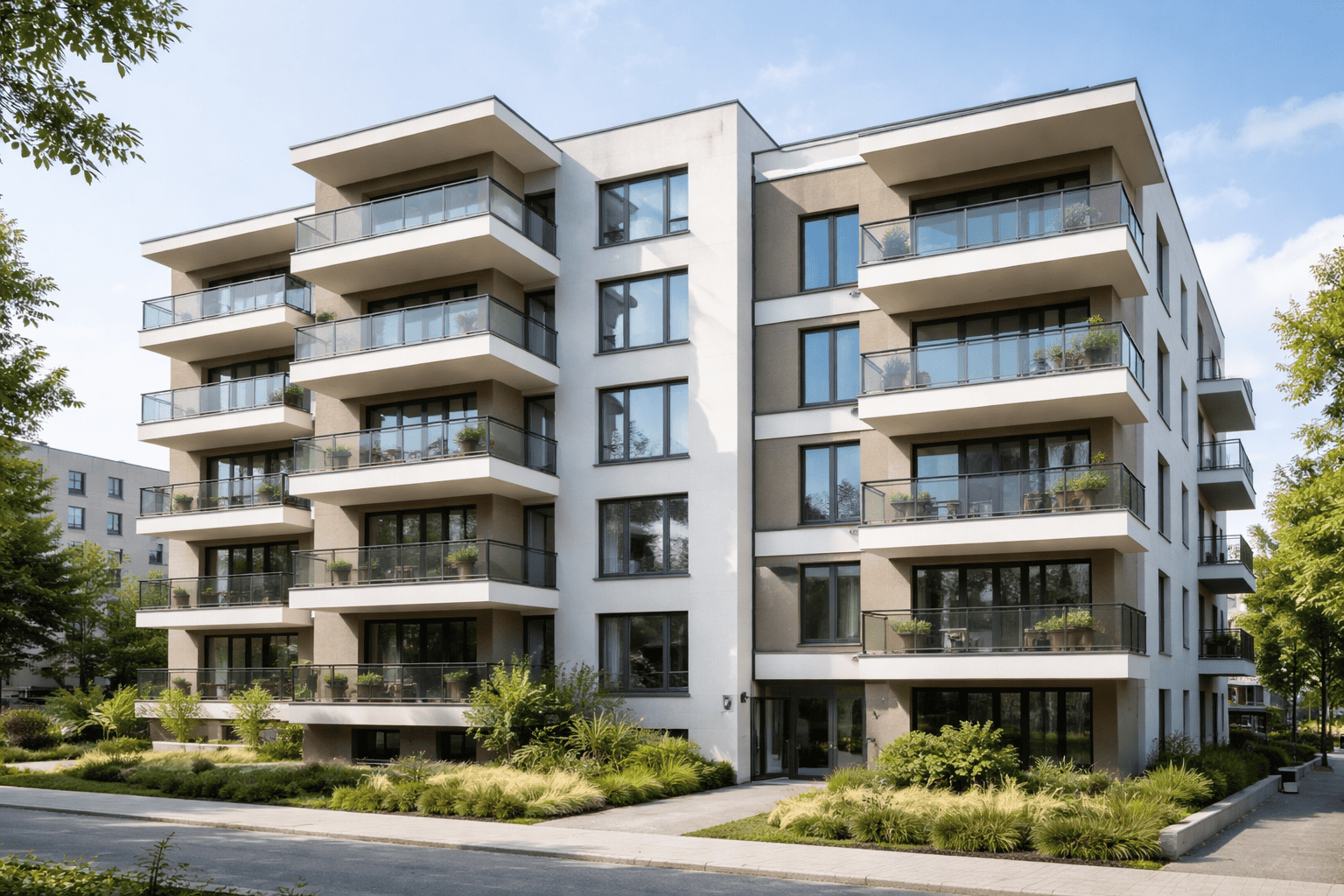 Wasserenthärtungsanlage für Mehrfamilienhaus