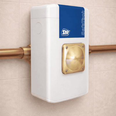 SYR SafeTech Plus Connect Leckageschutz | Schutz vor Wasserschäden | App-Steuerung