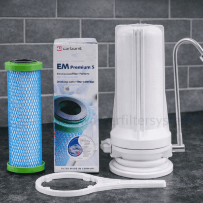 AquaAvanti Basic Auftischfilter – Wasserfilter für den Wasserhahn mit Filterpatrone