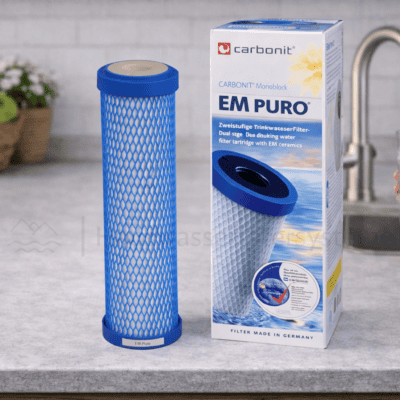 Carbonit EM Puro Filterpatrone 9 3/4″ – Aktivkohle mit Kapillarmembran & EM-Keramik