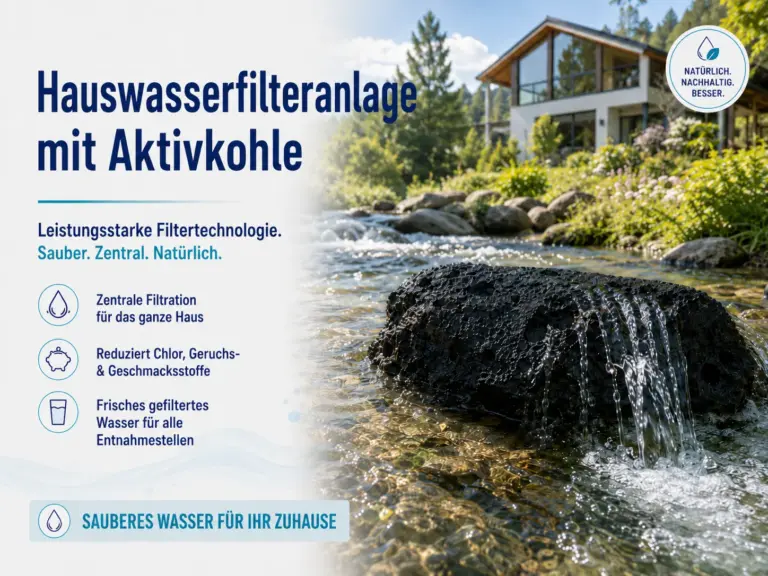 Hauswasserfilteranlage mit Aktivkohle – leistungsstarke Filtertechnologie